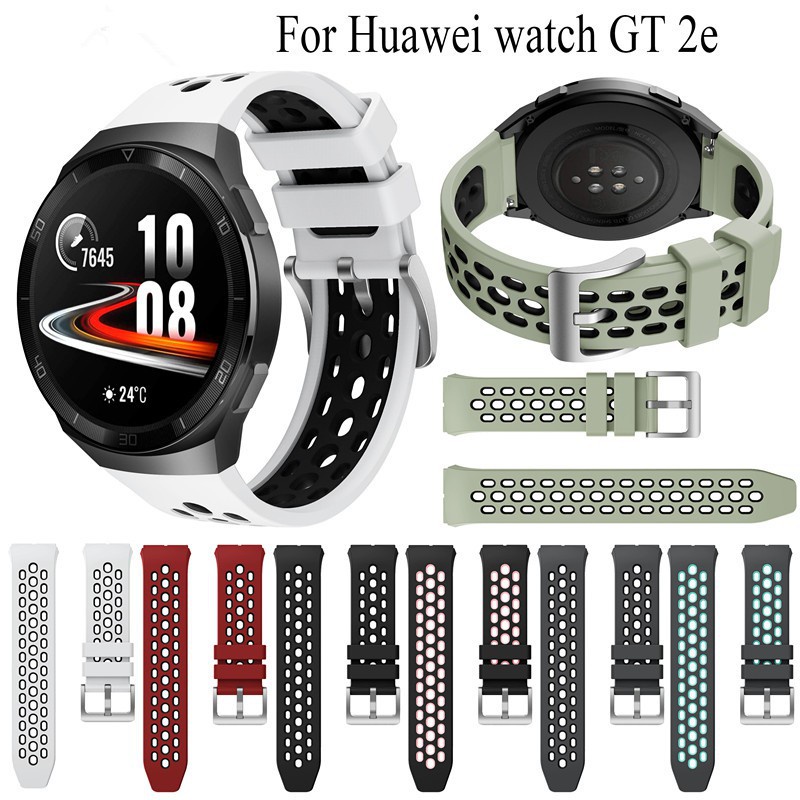 Correa de repuesto de silicona para Huawei Watch GT 2 GT2e GT2 Pro Relógio