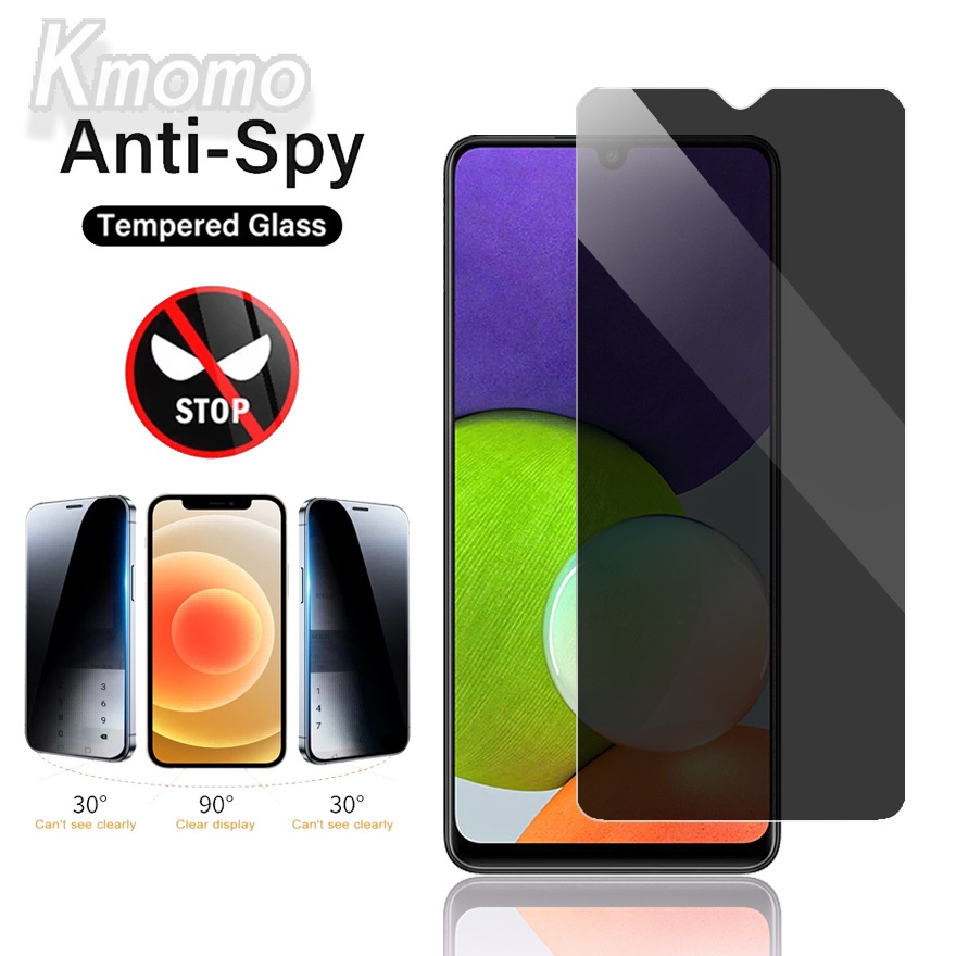 Cristal templado ANTIESPIA para Samsung Galaxy A31 - Display de