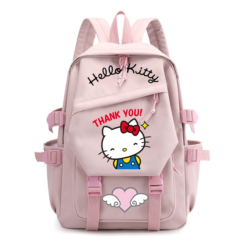 Mochila De Estudiante De Dibujos Animados Hello Kitty Ordenador