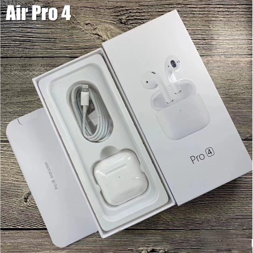 Audífonos Inalámbricos Bluetooth Para Celular AirPods Pro Color Blanco