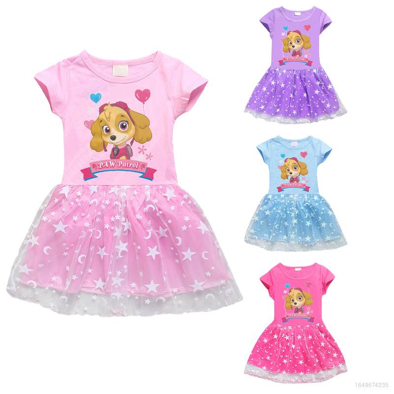 Vestidos para niña discount de paw patrol