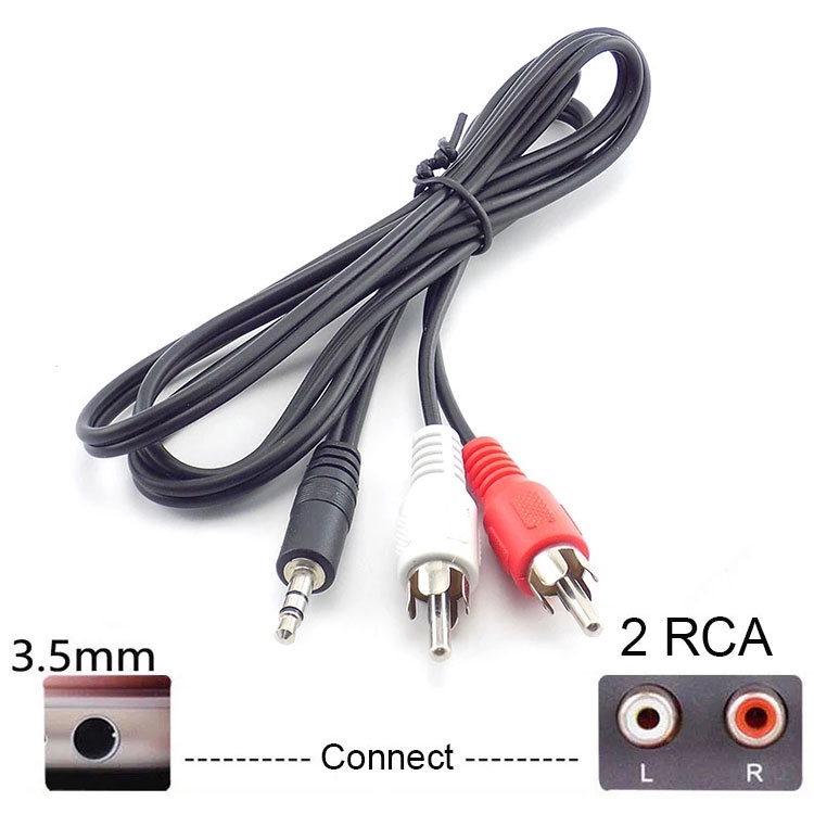 Cavo Stereo Jack 3,5Mm A 2X RCA Phono, 1M - PLS00818 - Foto 8