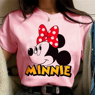 Mickey Mouse Camiseta Ropa Mujer tumblr vintage Pareja 2021 Japonés | Shopee México