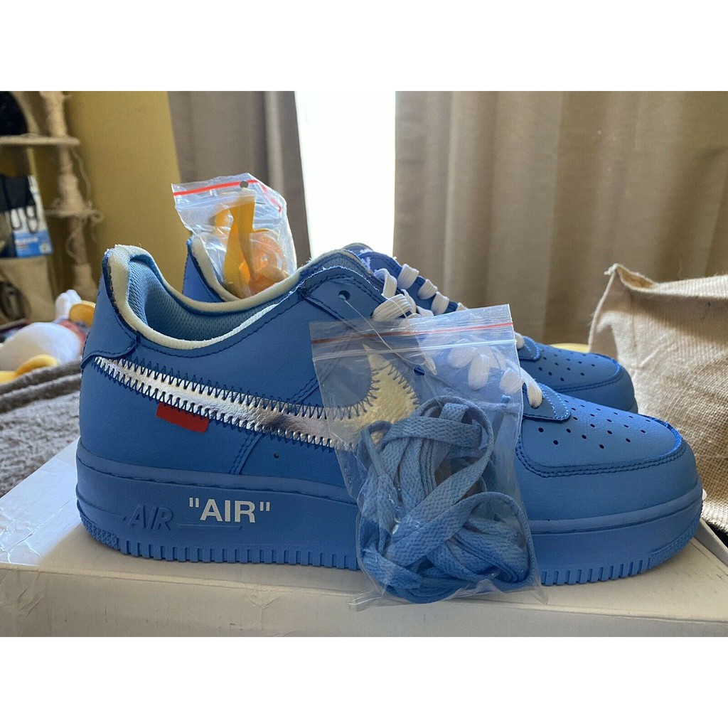 ZAPATILLAS NIKE AIR FORCE 1 07 LV8 1 AZUL HOMBRE - 41 