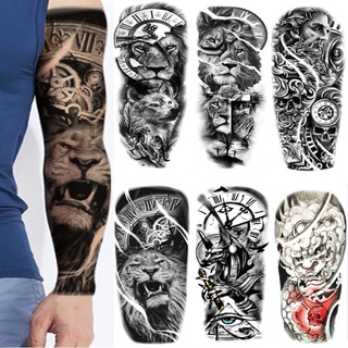 Tatuaje reloj brazo discount mujer