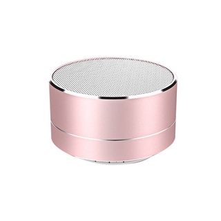 Mini Altavoz Bluetooth Inalámbrico De Metal A10 Portátil De Gran Volumen De Sonido  Soporte De Audio USB Carga Para Viajes Al Aire Libre Oficina Familiar