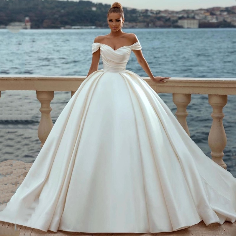 Vestidos de best sale novia ampones 2020