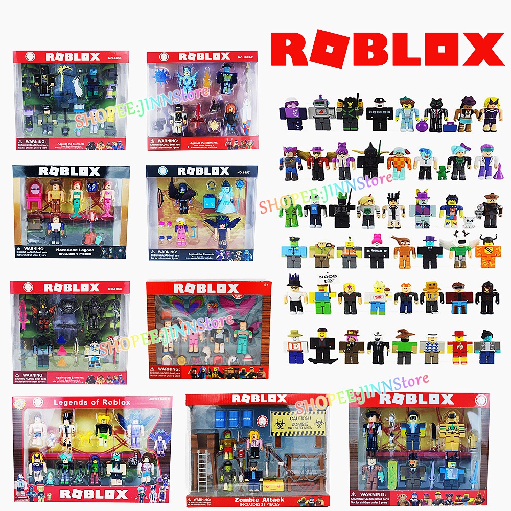 JINN Roblox set Juguetes Mundo Virtual 7 cm anime Modelo Colección ...