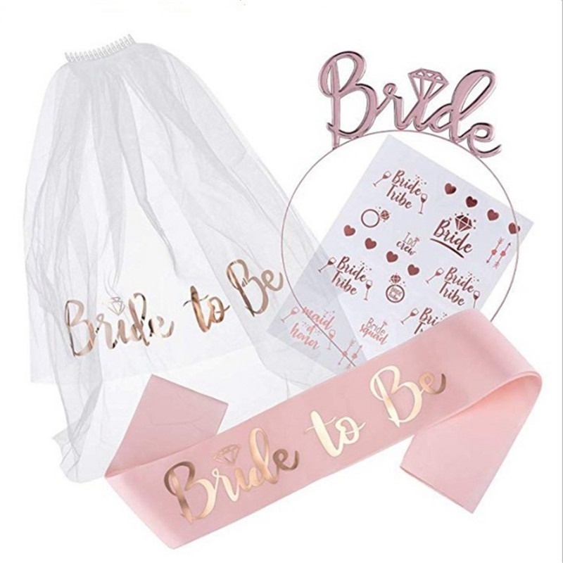 Bride to Be, Accesorios para Despedida de Soltera，tu Propia