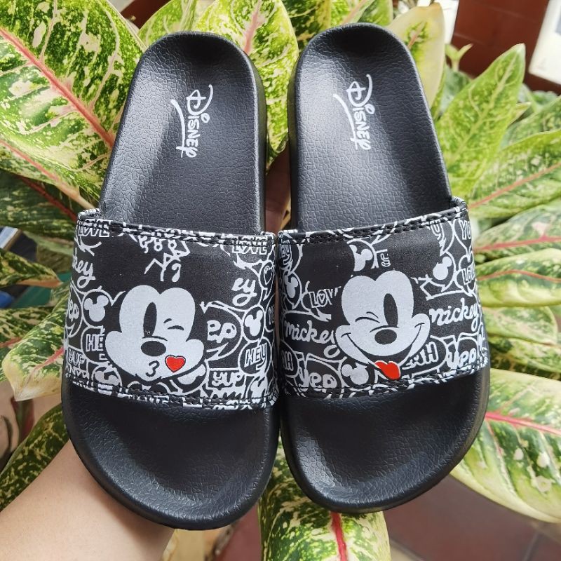 Sandalias deslizantes slop disney mickey mouse personajes de dibujos animados para mujeres ni as 36 40