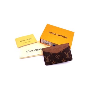 Louis Vuitton tarjetero/cartera de tarjeta/Original 100%/piel
