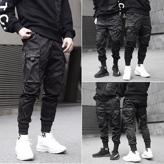 2021 Pantalones Hombre Pantalones Casual Moda Deportivos Running Pants  Jogging Talla grande Pantalon Fitness Gym Suelto Pantalones Largos Ropa de