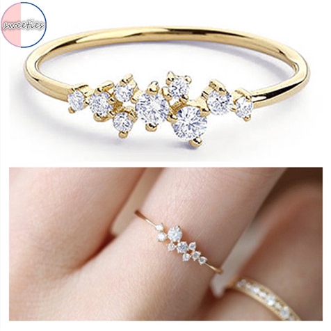 Anillos delicados para mujer hotsell