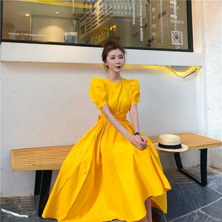 Vestido corto De fiesta De cumpleaños con tutú amarillo para mujer y niña,  minivestido De graduación