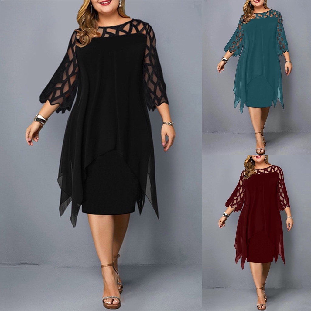 vestido de talla grande - Precios y jul. de | Shopee México