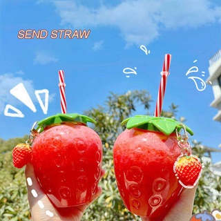  4PCS Straw Cover Cap for Stanley Cup, Strawberries