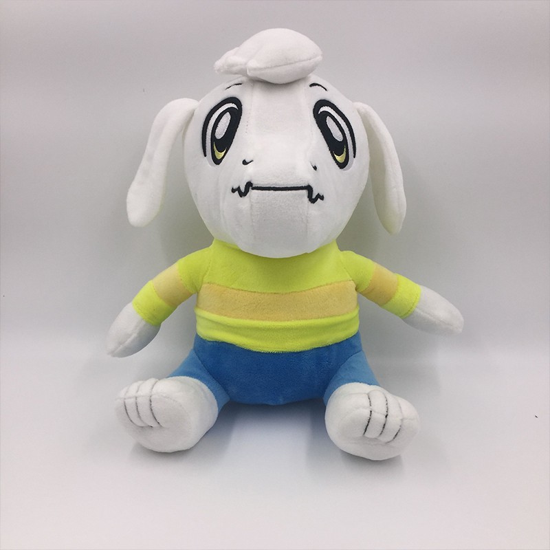 Zhongkaihua Sans Plush Asriel - Figura de anime suave de peluche para sofá, dormitorio, decoración del hogar, regalos coleccionables, 25-37 cm