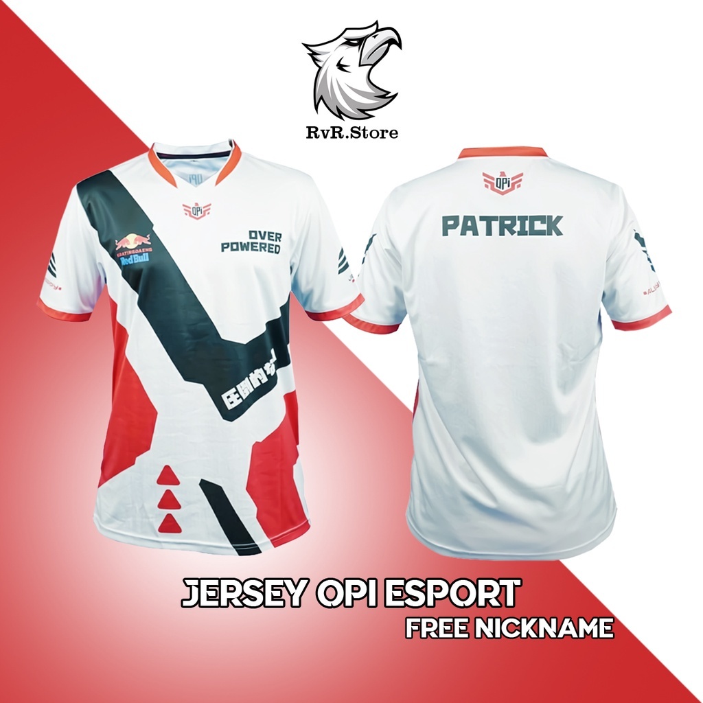 JERSEY BAJU GAMING opi esport 2022 Juego MLBB PUBG FREEFIRE FF (Modo