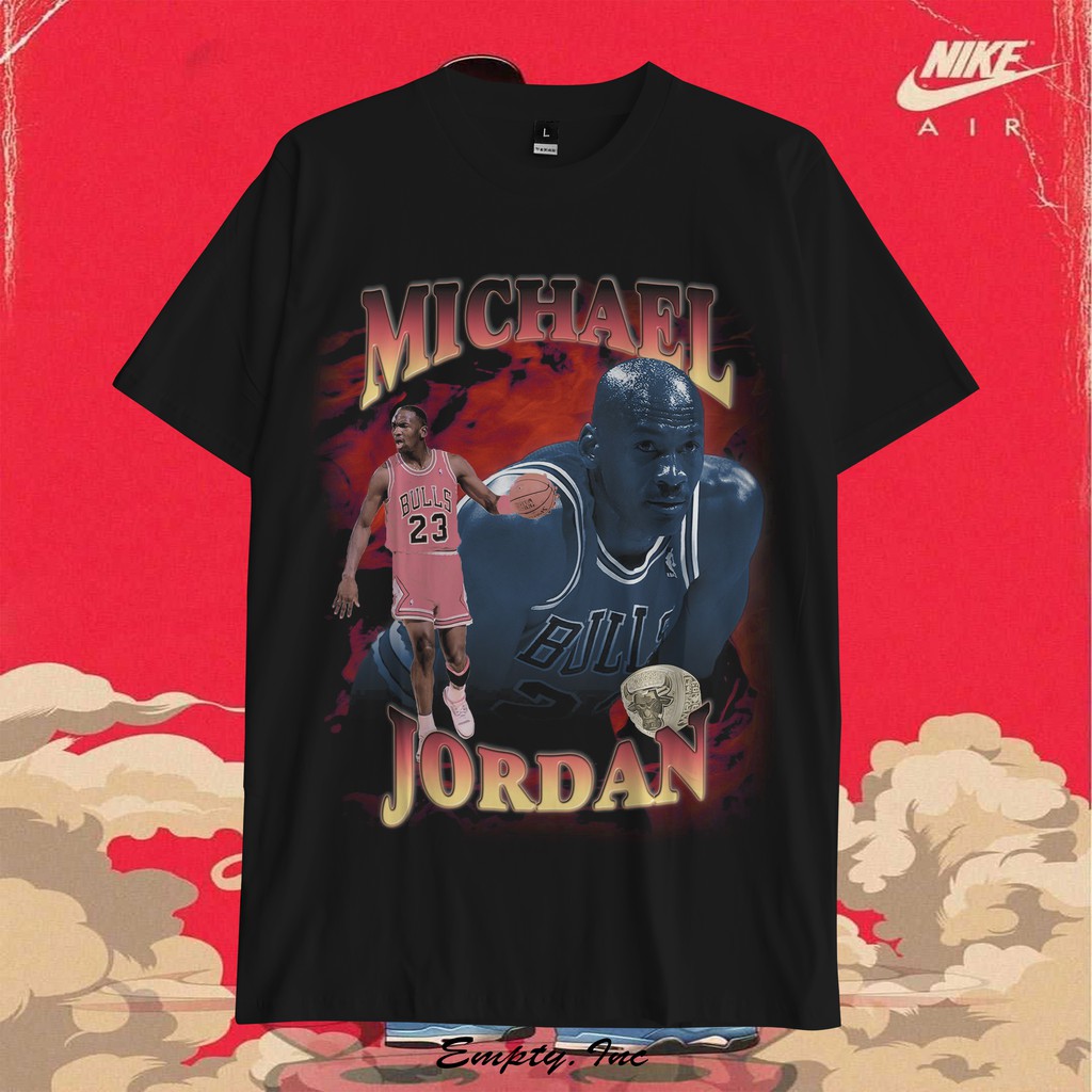 Camiseta Michael Jordan Vintage Rap/camiseta de baloncesto - Shopee México