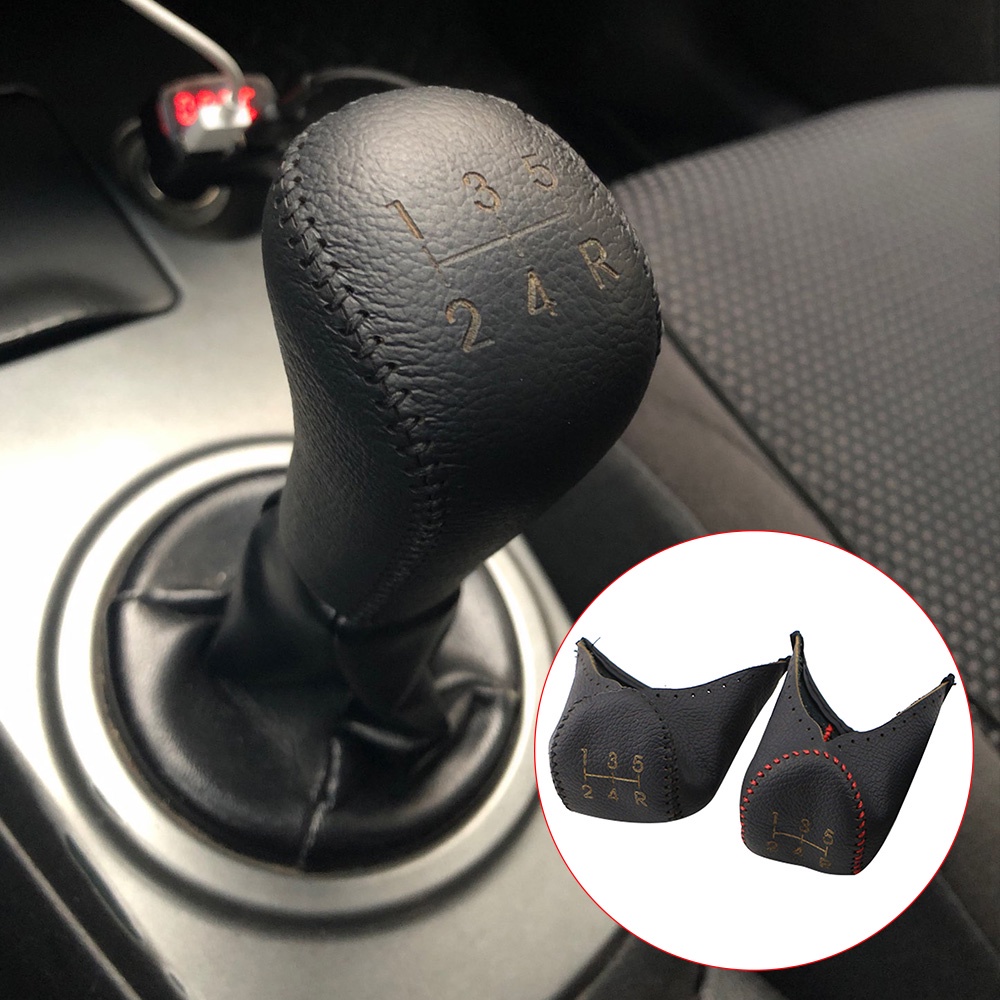 Puupaa Schaltknauf 6-Gang Leder - Für Chevrolet Cruze & Mitsubishi Outlander/Lancer