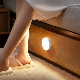 1pc Luces Sensor Movimiento, Luz Nocturna Led Recargable Usb
