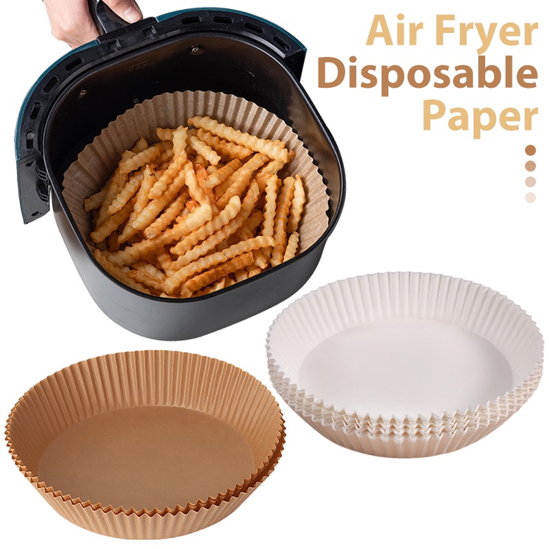 50pcs Air fryer pad Papel Para Hornear Alimentos Fritos Resistente