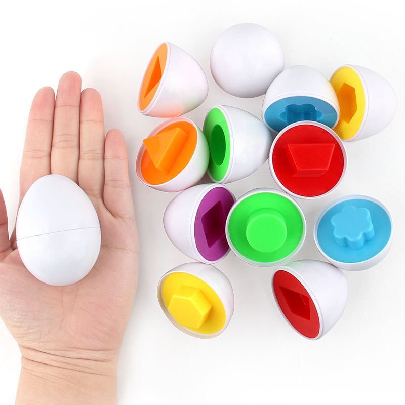 Huevos A Juego Con Forma, Juguete Educativo, Huevo A Juego De Plástico, Regalo Interactivo Para Fiesta En Casa | Bodega Aurrera en línea