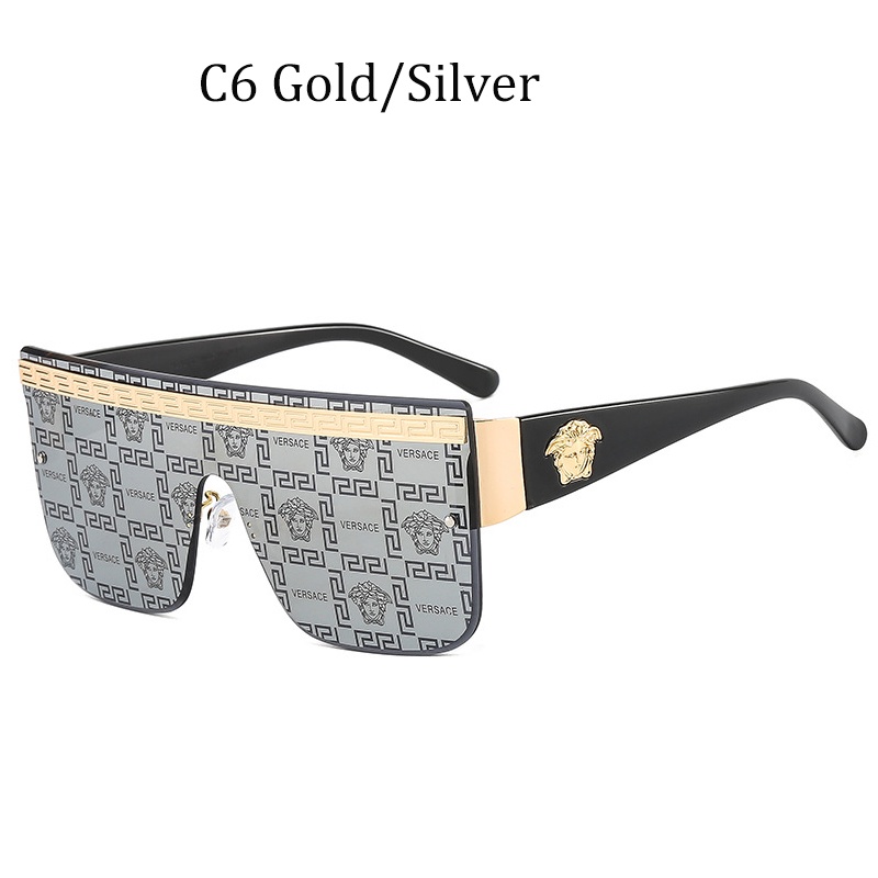 Versace VE Lentes De Sol Modernos De Moda Para Mujeres De Lujo De Metal Para Hombre Unicos Grandes Shopee Mexico