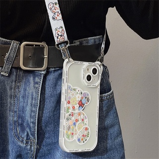  KNOK case Collar cruzado para teléfono  Funda para móvil con  correa de cordón compatible con iPhone 6 / iPhone 6s - Funda con cordón  para el cuello del teléfono (iPhone