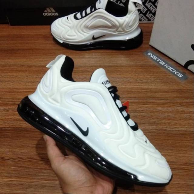 Nike Air Max 720 de hombre blanco y negro. Shopee México