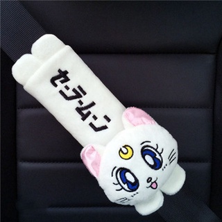 JARRED Creativa Almohada Para El Cuello Del Coche Interior Gatito Almohadas  Reposacabezas Gato Accesorios Lindo Sailor Moon Auto Soporte Lumbar De  Dibujos Animados