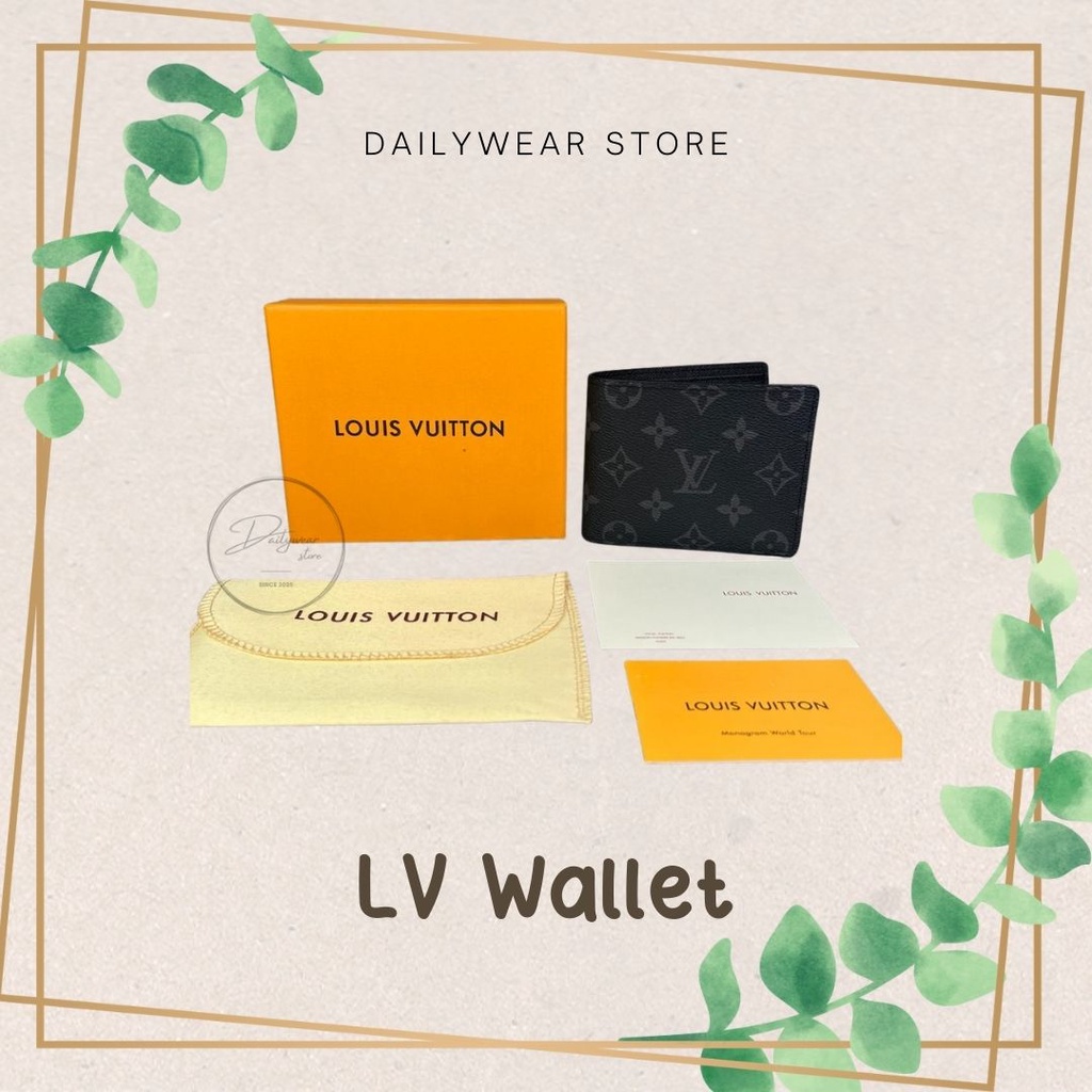 Las mejores ofertas en Carteras plegable de lona Louis Vuitton para hombres