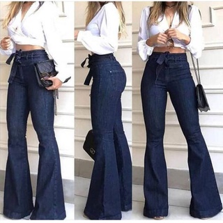 2022 Pantalón de Mezclilla Mujer Vaquero Jeans Moda Slim Fit Bootcut  Pantalón largo Denim Jeans retro cintura alta original Pantalones Casual  Elástico vintage fiesta Jeans elegante Primavera otoño: : Moda