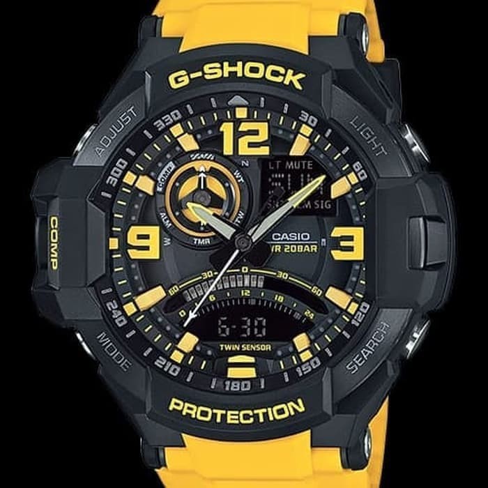 G shock cheap amarillo y negro