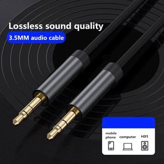 Jack De Audio 3.5 Mm Macho A Macho 2M Cable Para Iphone Coche Auriculares  Altavoz Cable Auxiliar