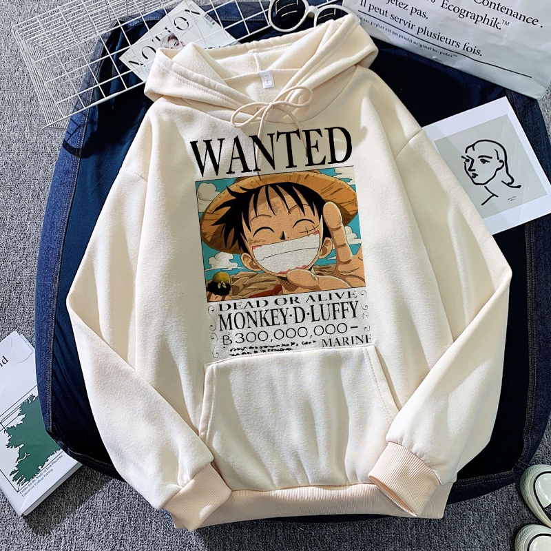 Sudadera Con Capucha De Anime Japonés Estilo Luffy De Gran Tamaño Estampado  Divertido De Una Pieza Sudaderas Hombres Y2k Ropa Unisex