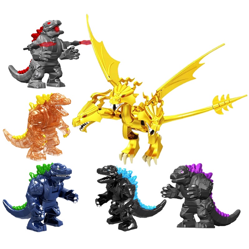 Godzilla Kong Figuras Articuladas King Monster Kaiju Mecha