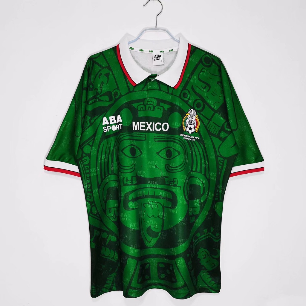 Mexico 1998 home sales retro jersey