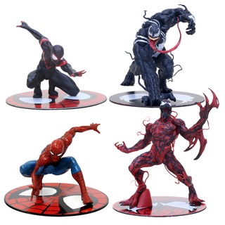Figura de acción de Venom, increíble Spiderman Carnage, figura de acción de  PVC, personajes móviles, modelo, estatua, juguetes, adornos de escritorio