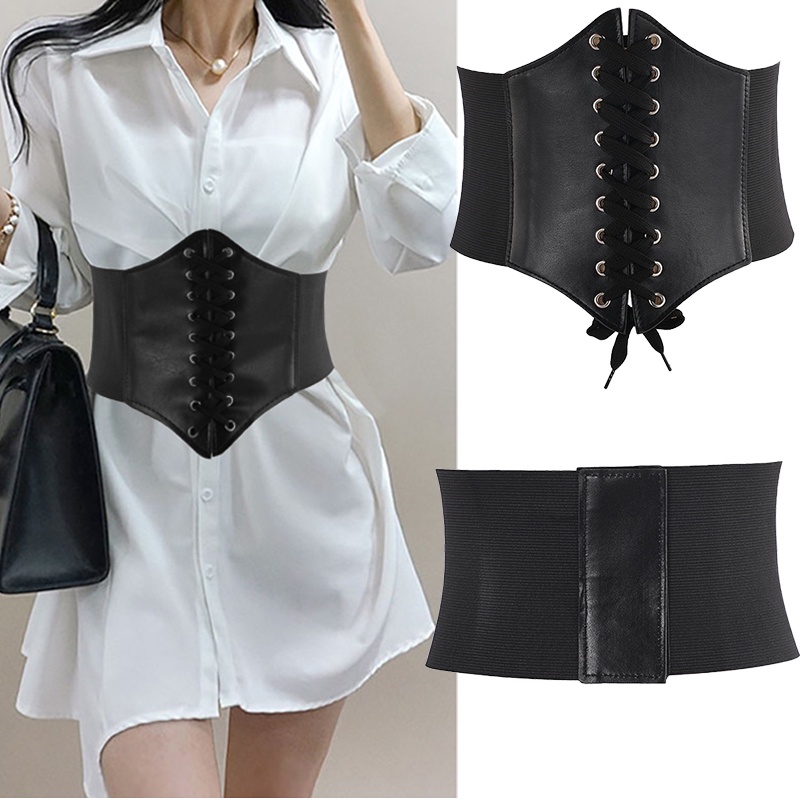 Reggiseno A Imbracatura In Pelle PU – Collo Alto – Gotico Punk – Donna – Luxallacki