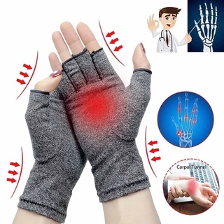 Guantes de compresión de mano para artritis – Hombres y mujeres  Osteoartritis reumatoide y túnel carpiano, guante de alivio del dolor  cómodo con manga