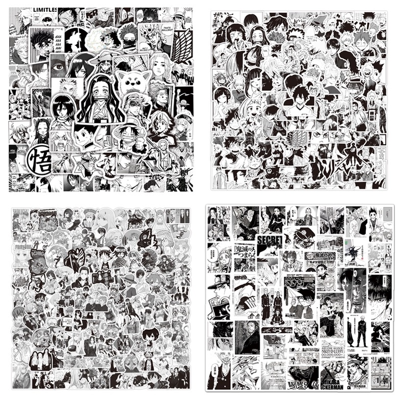 100 Pegatinas De Anime Solo Leveling - Resistentes Al Agua Para Laptop, Móvil, Skate