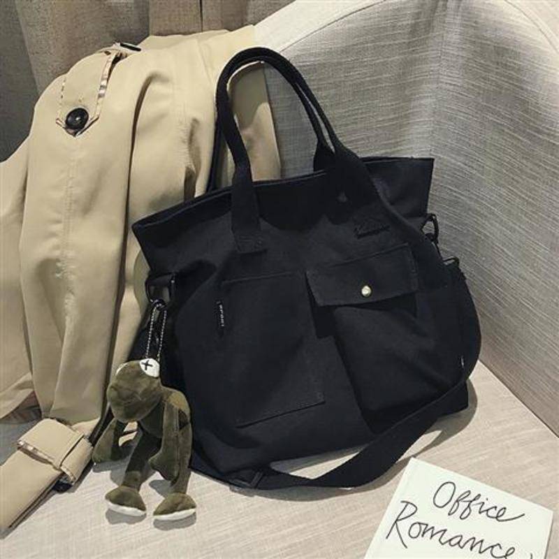 Bolso De Pana Bandolera Mujer Bolso De Hombro Monedero Color Negro