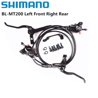 Shimano MT200 Juego De Frenos Hidráulicos 800/1550mm Freno De Bicicleta  Delantero + Trasero MTB Para Izquierdo/Derecha Original 800/1650