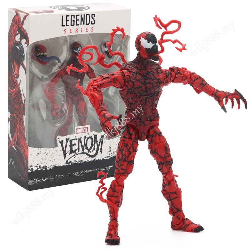 Venom Legends Series - Figura de acción de Venom, figura de veneno, juguete  de veneno, figura de acción de anime de Carnage coleccionable de 7