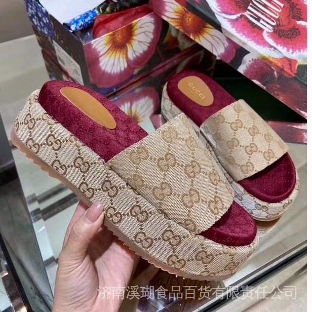chanclas gucci mujer