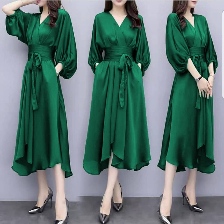 Dress korea shopee sale