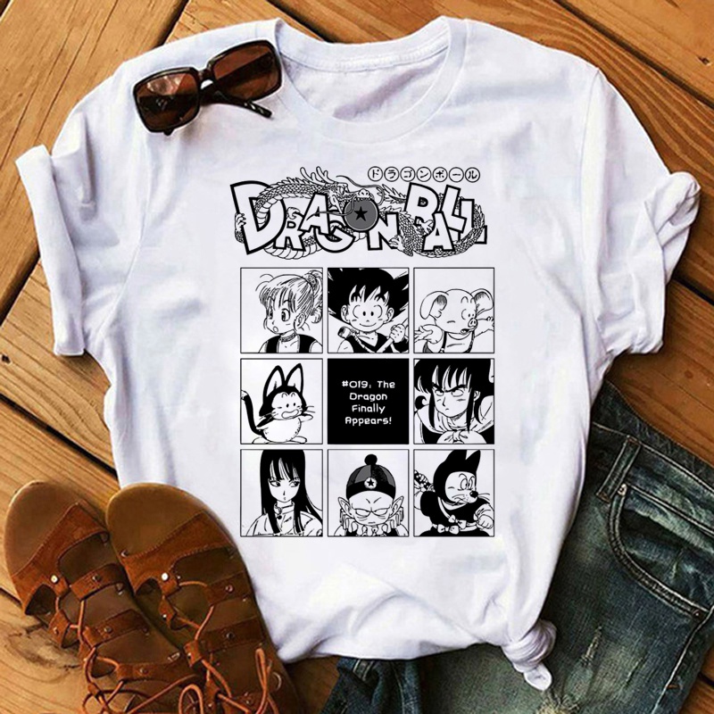 Blusas de dragon store ball z para mujer