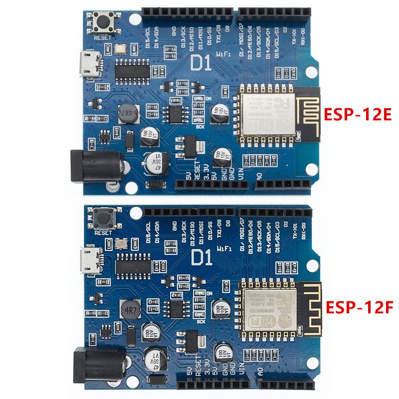 ESP-12E 12F WeMos D1 WiFi uno Basado ESP8266 Escudo Para arduino ...