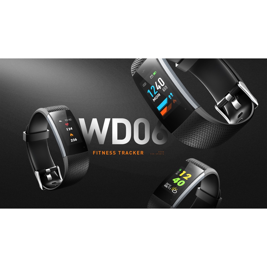 Lenovo Smart Watch band WD06 Fitness Tracker Monitor De